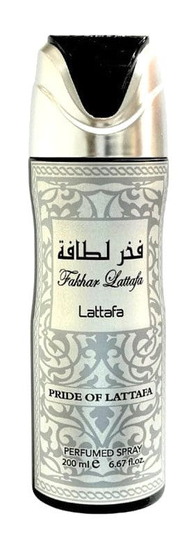 Lattafa Fakhar for Men - Fresh, Marine, Woody, Earthy - Perfumed Deodorant Spray, 6.67 Ounce / 200 ml