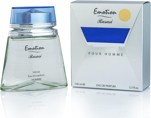 Rasasi Emotion for Men Eau de Parfum Spray, 3.4 Ounce