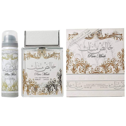 Lattafa Pure Musk 2 Piece Set for Unisex