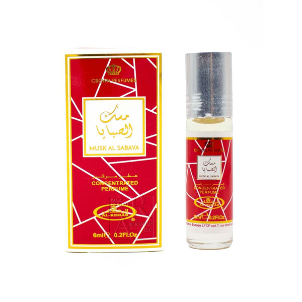 Musk Al Sabaya - 6ml (.2oz) Roll-on Perfume Oil by Al-Rehab