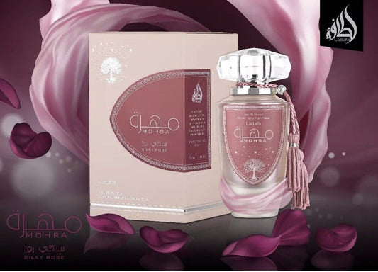 Lattafa Mohra Silky Rose EDP Perfume 100 ML