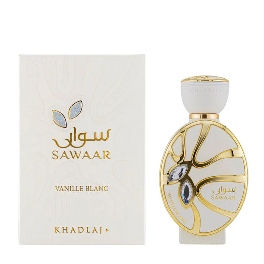 Khadlaj Sawaar Vanille Blanc Extrait de Parfum 100ml Spray