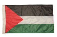 Palestinian Car Flag For Car Window With Palestine Flag And Car Flag Pole, 18" X 12"
