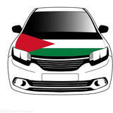 Palestine flags car Hood cover