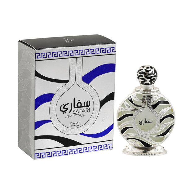 Khadlaj Safari Silver Perfume Oil 35ml For Unisex