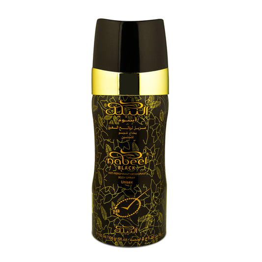 NABEEL BLACK 150ML DEODORANT