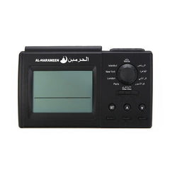 Muslim Azan Table Clock Azan Athan Prayer Clock Black Color Complete Azan for All prayers Qibla Direction