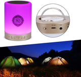 Portable Bluetooth Speaker with LED Lamp Color Change Wireless Remote Control Bluetooth Quran Speaker with 8G TF Card
