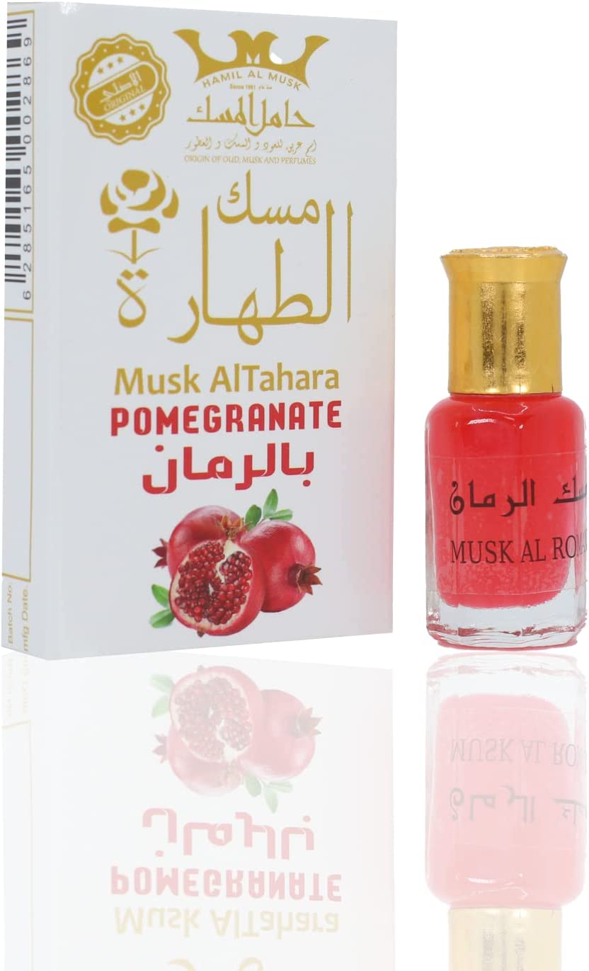 Pure Musk Al Tahara Al Pomegrenate - 6 ML مسك الطهارة رمان الاصلي من حامل المسك