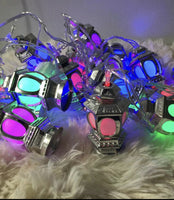 Ramadan Fanous Strings Lighting Colors