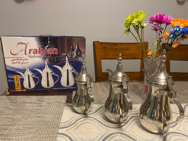 Dallah Set 3 pcs سيت دله عربيه