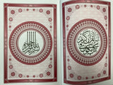 القران الكريم مع رسم آياته بالحرف اللاتيني وترجمة معانيه الى