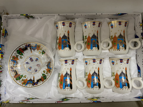 Tea set (Ramadan Design) 6 pc